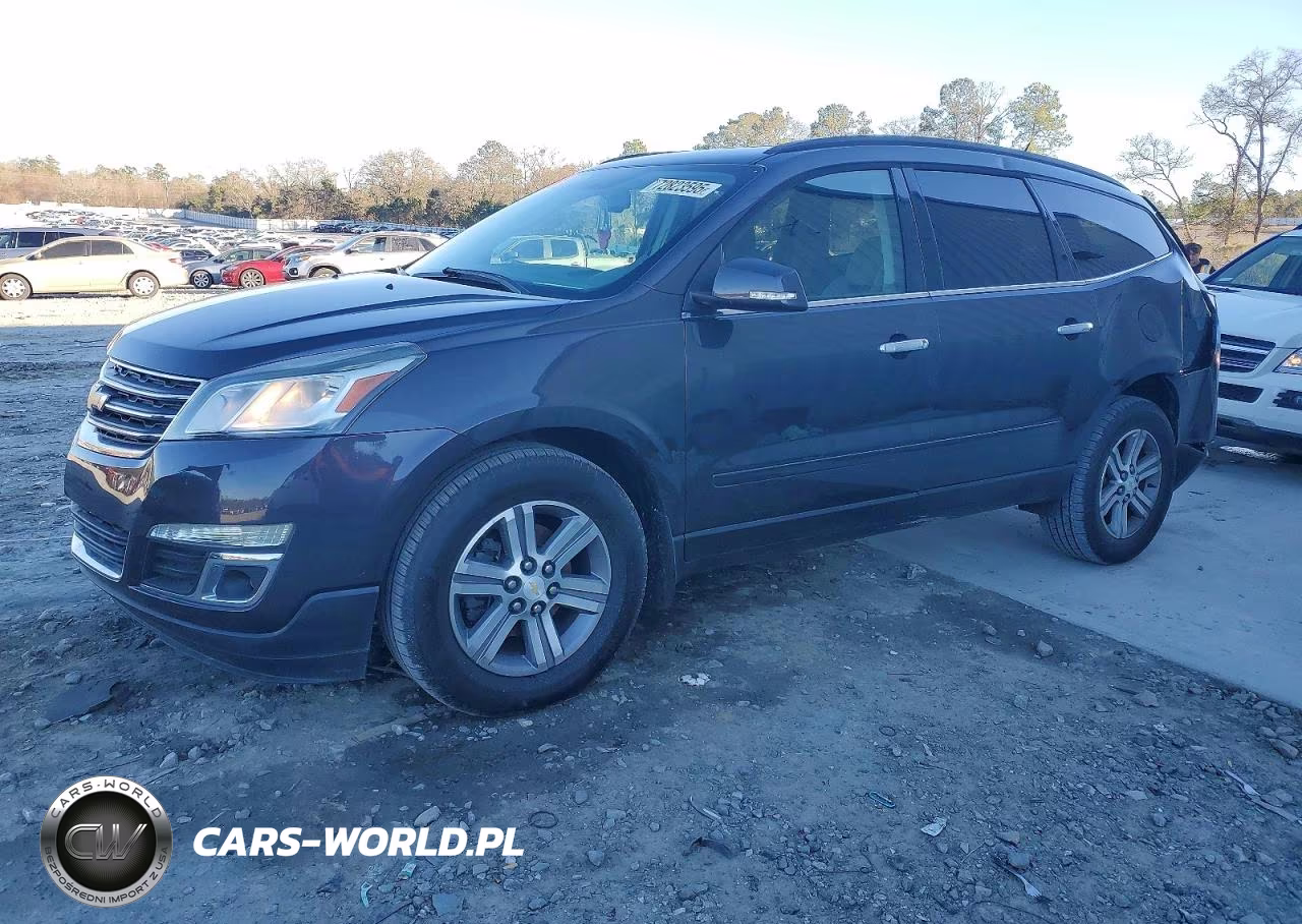2015 Chevrolet Traverse Lt VIN:1GNKRHKD1FJ272791 - 1