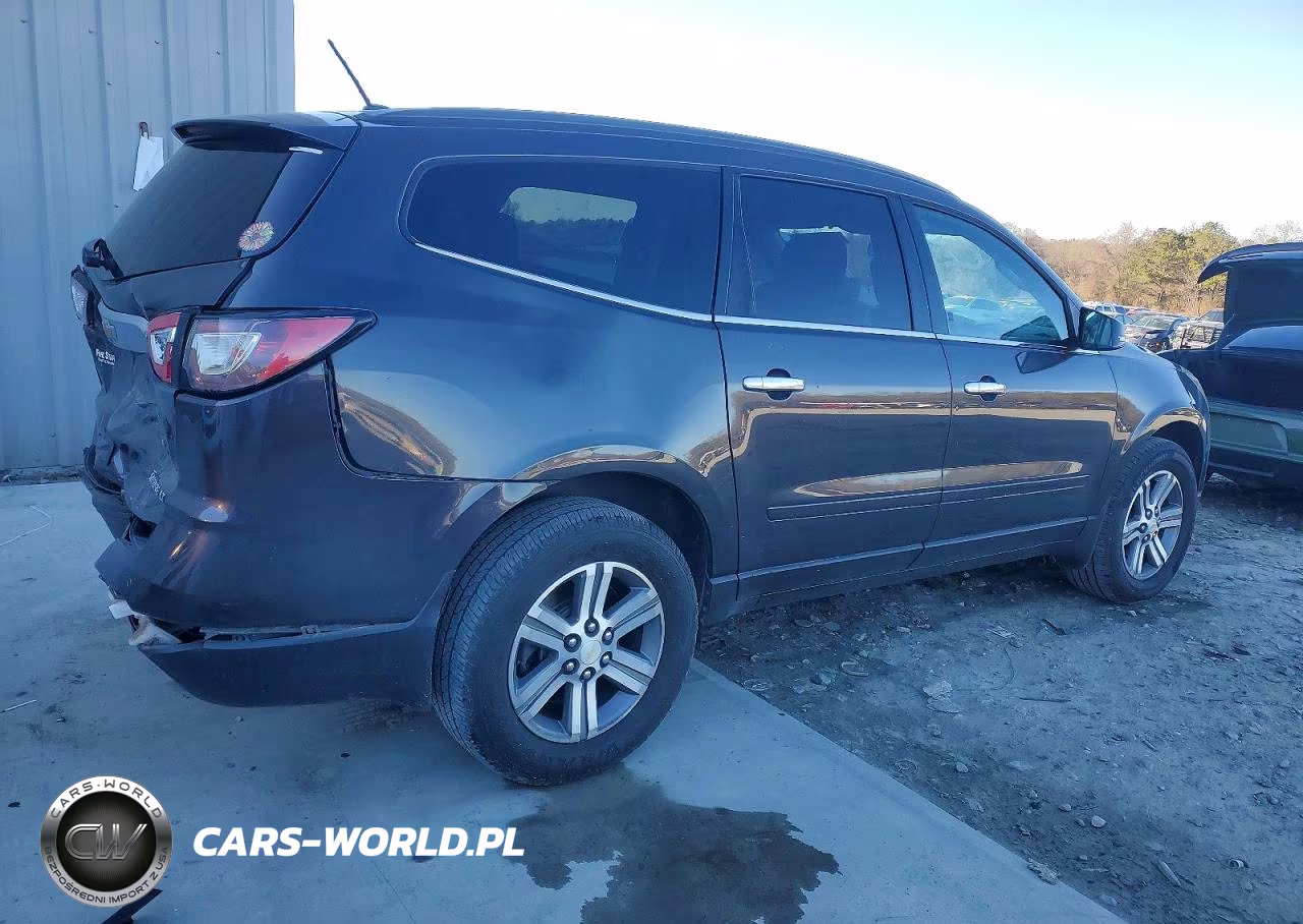 2015 Chevrolet Traverse Lt VIN:1GNKRHKD1FJ272791 - 3