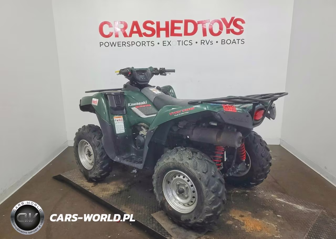 2008 Kawasaki Brute Force 750 Atv VIN:JKAVFDD1X8B502622 - 3