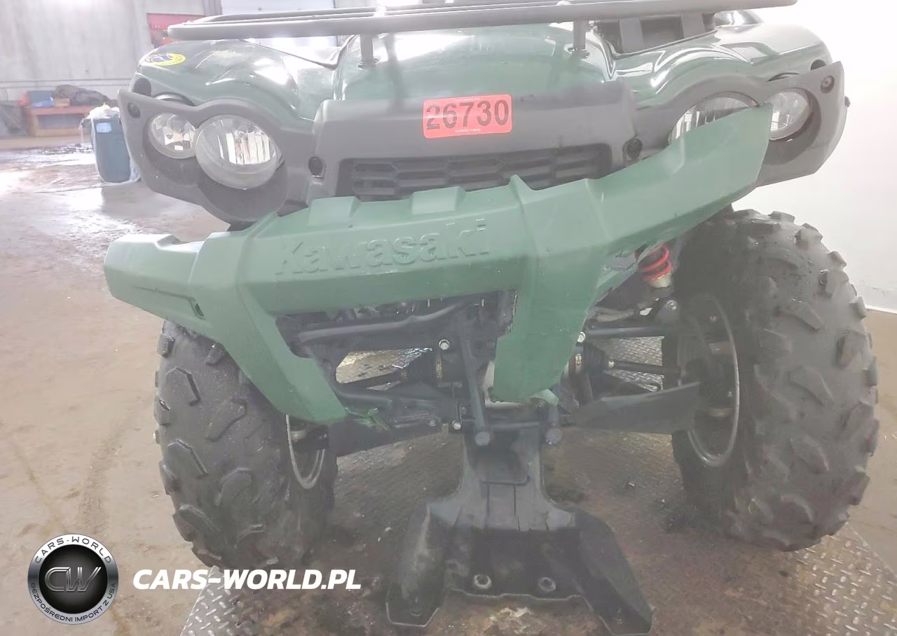 2008 Kawasaki Brute Force 750 Atv VIN:JKAVFDD1X8B502622 - 9