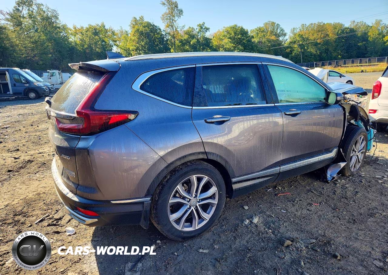 2022 Honda Cr-V Touring VIN:5J6RT6H91NL027857 - 3
