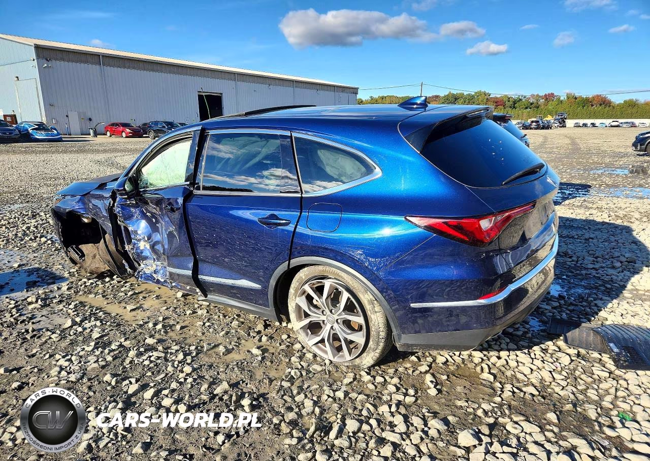 2022 Acura Mdx Technology VIN:5J8YE1H48NL019047 - 2