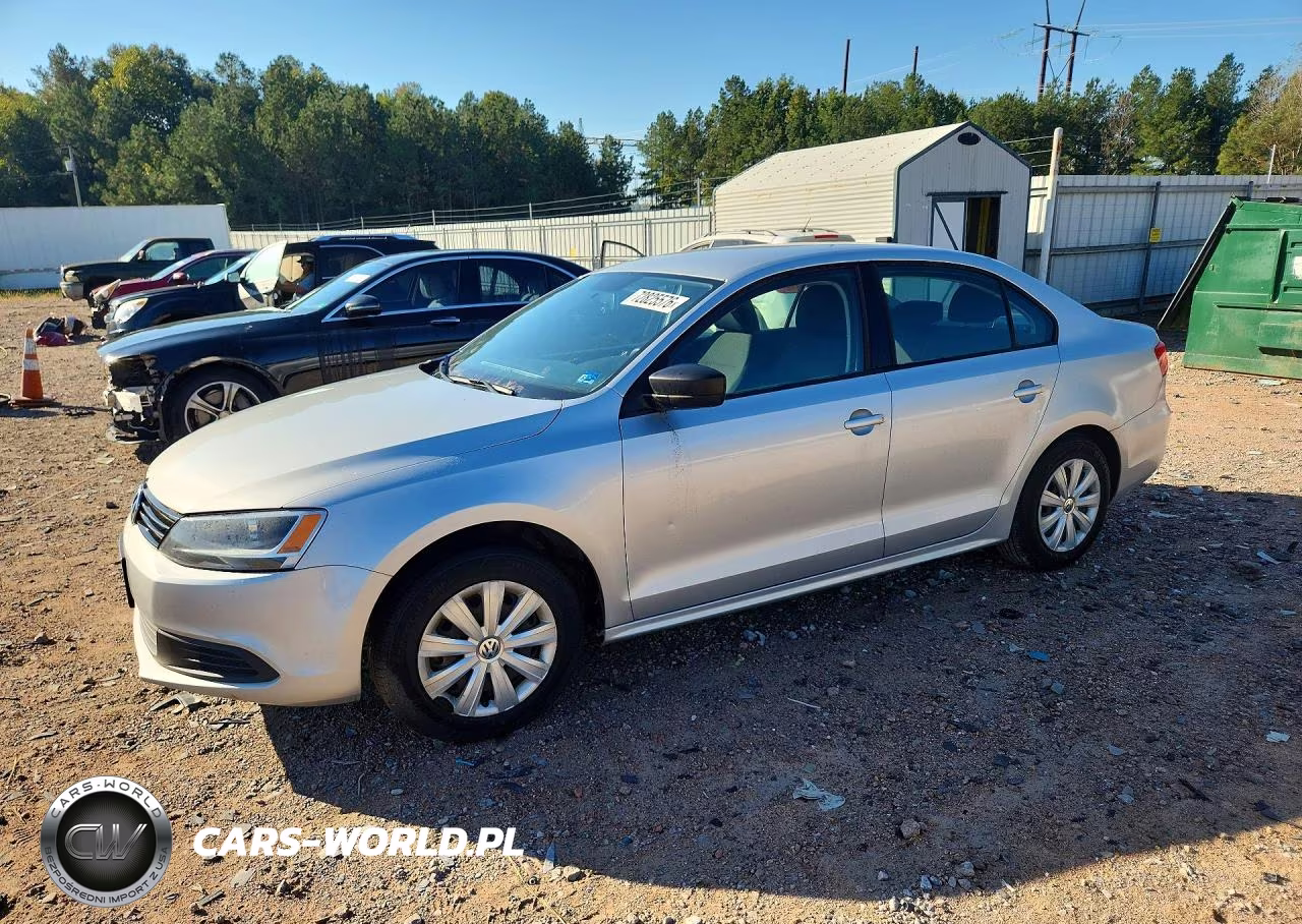 2014 Volkswagen Jetta Base VIN:3VW1K7AJ2EM371970 - 1