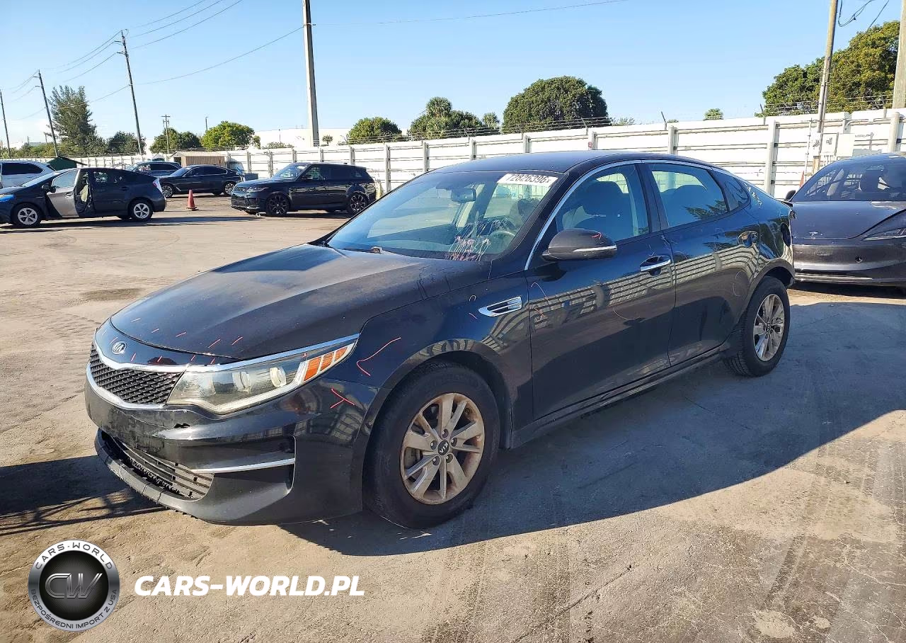 2016 Kia Optima Lx VIN:5XXGT4L30GG087474 - 1