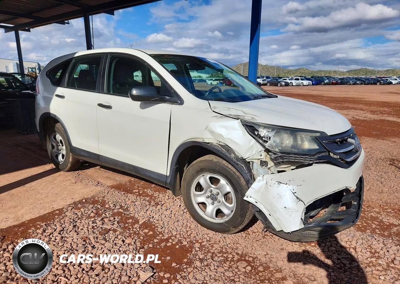 2013 Honda Cr-V Lx VIN:5J6RM3H37DL007859 - 4