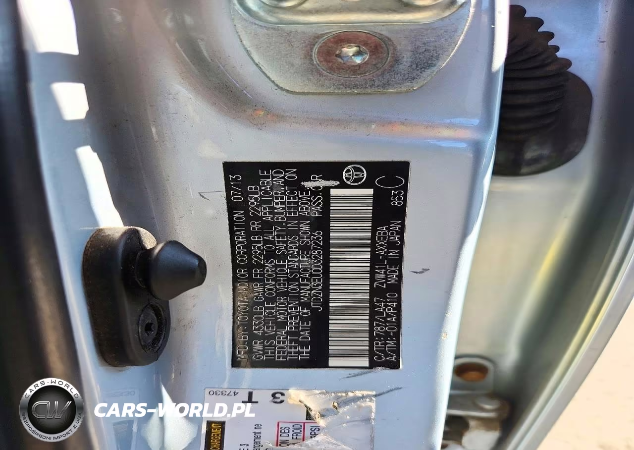 2013 Toyota Prius V Five VIN:JTDZN3EU0D3287236 - 12