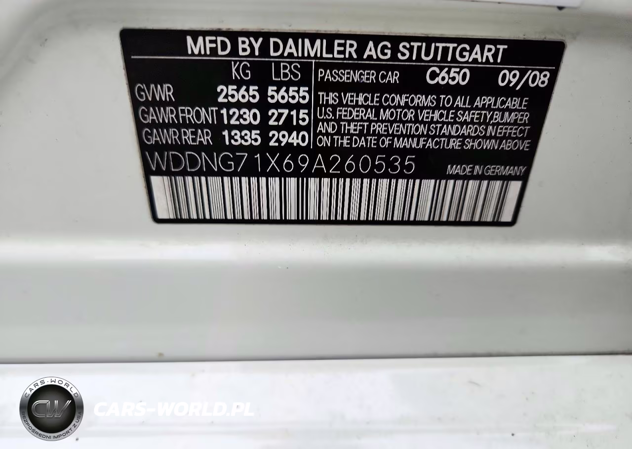 2009 Mercedes-Benz S 550 VIN:WDDNG71X69A260535 - 12