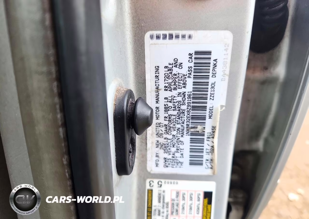 2008 Toyota Corolla Ce VIN:1NXBR32EX8Z991961 - 12