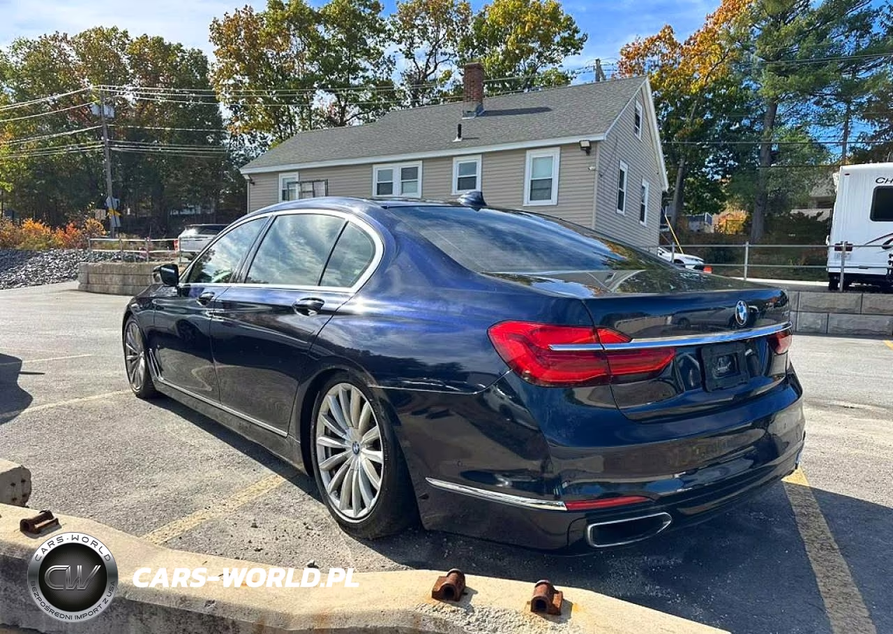 2016 BMW 740 I VIN:WBA7E2C53GG548270 - 2