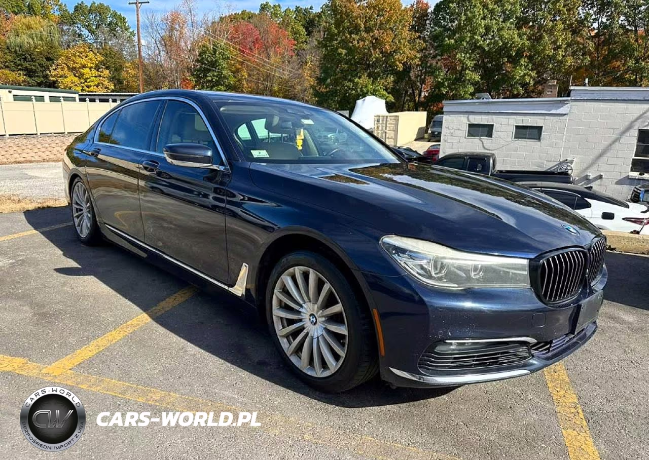 2016 BMW 740 I VIN:WBA7E2C53GG548270 - 4