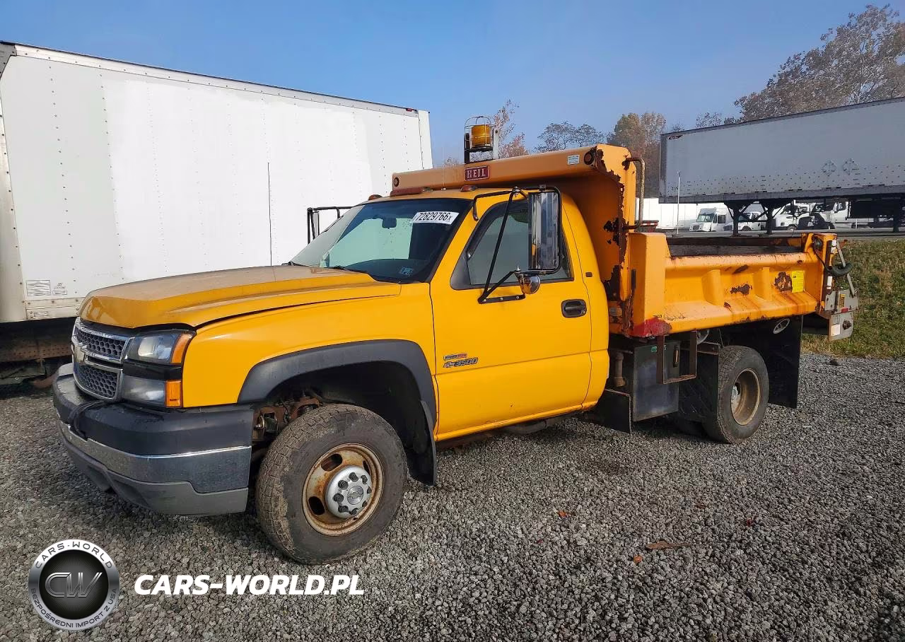 2005 Chevrolet Silverado Dump Truck VIN:1GBJK34215E288959 - 1