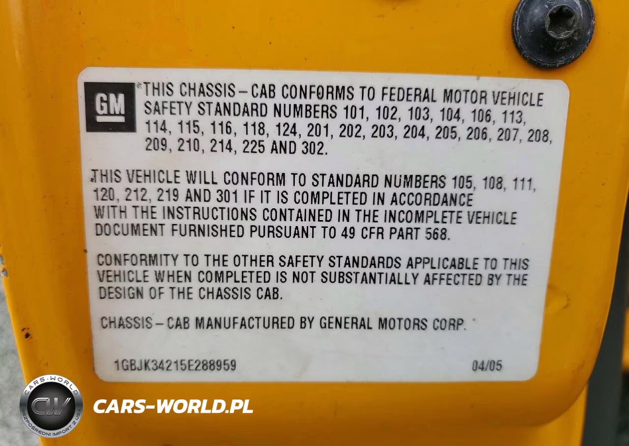2005 Chevrolet Silverado Dump Truck VIN:1GBJK34215E288959 - 13