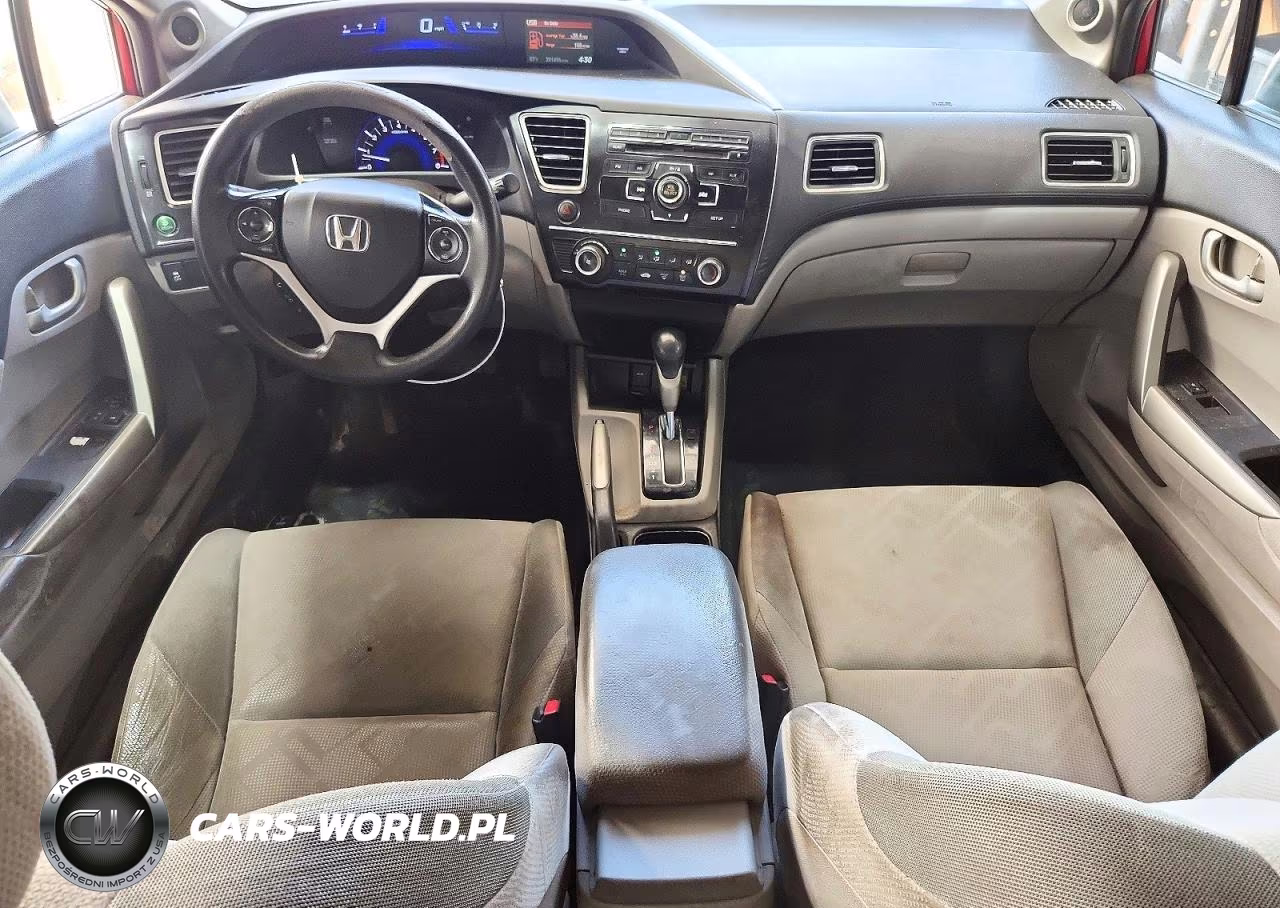 2013 Honda Civic Lx VIN:2HGFG3B55DH520004 - 8
