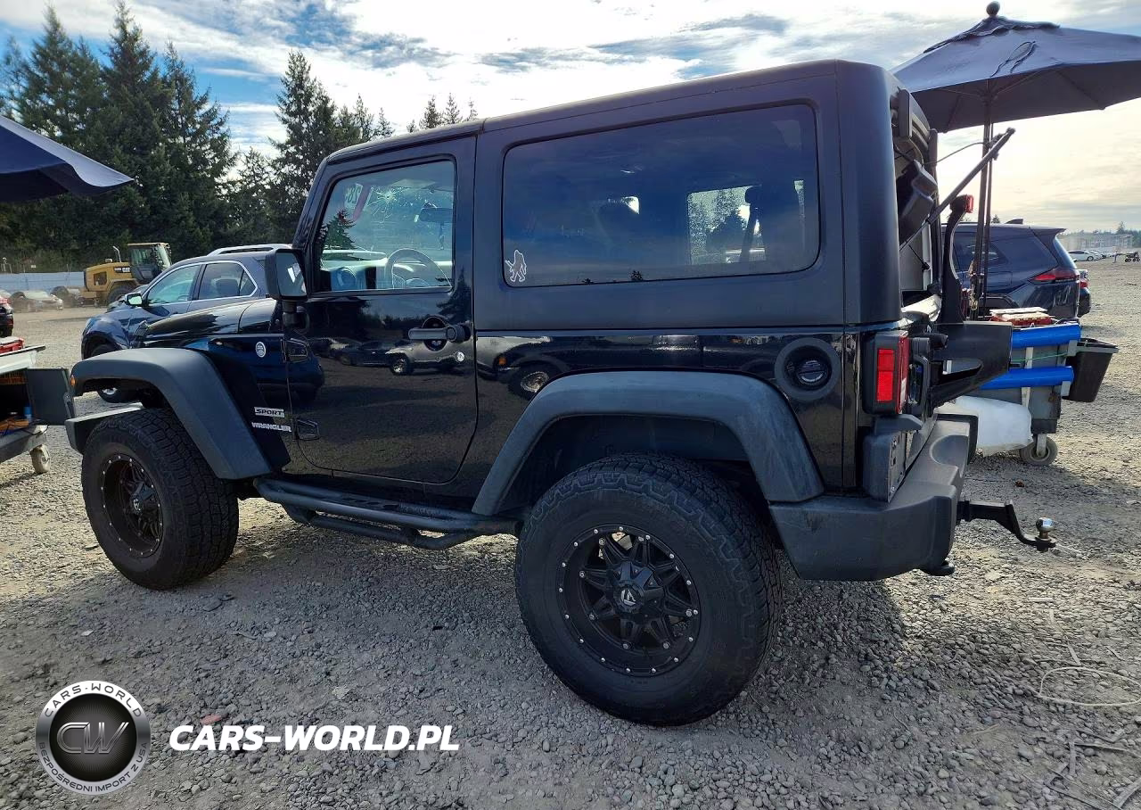 2012 Jeep Wrangler Sport VIN:1C4AJWAG6CL253844 - 2