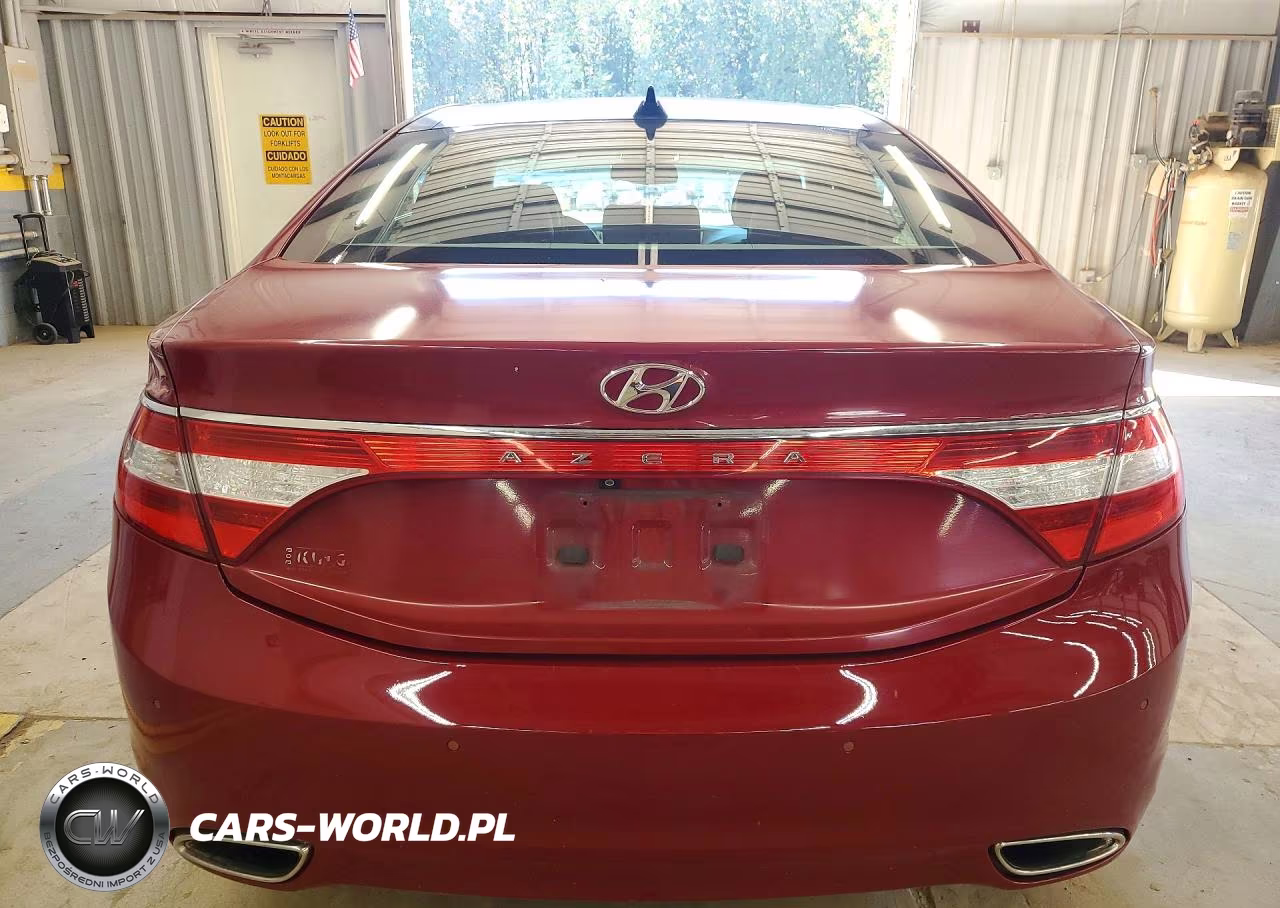2013 Hyundai Azera Base VIN:KMHFH4JG5DA299485 - 6