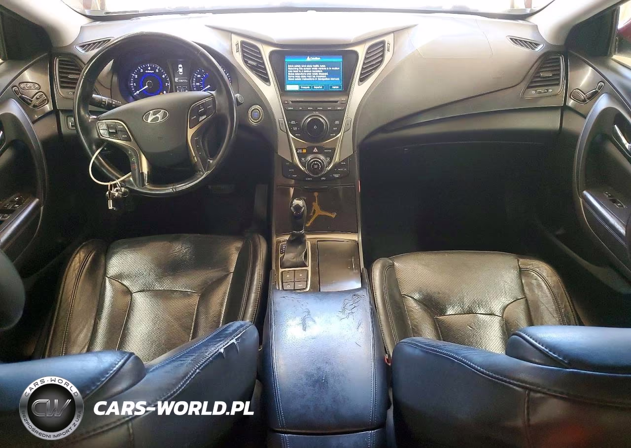 2013 Hyundai Azera Base VIN:KMHFH4JG5DA299485 - 8