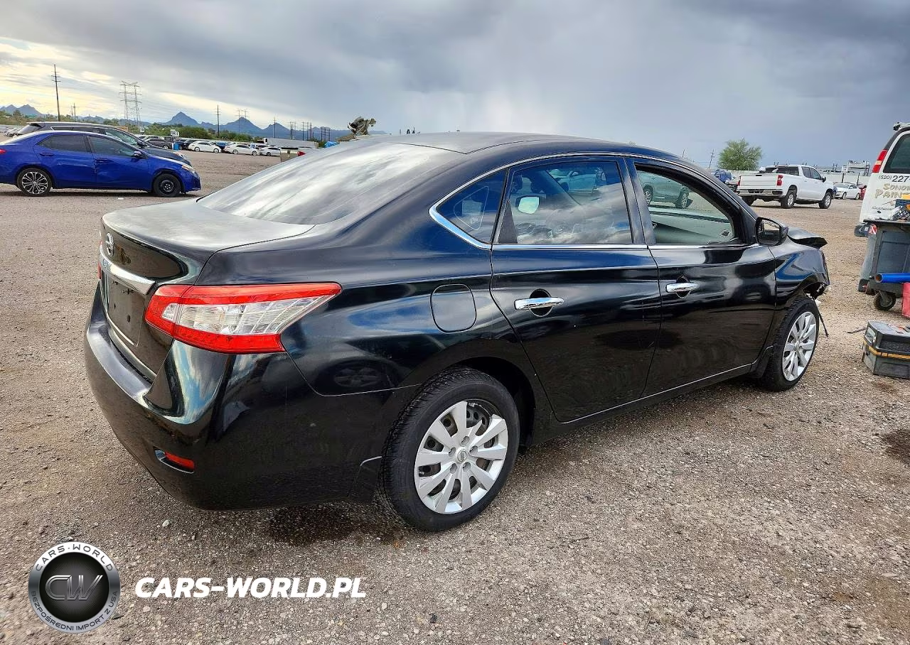 2015 Nissan Sentra S VIN:3N1AB7AP7FY286255 - 3