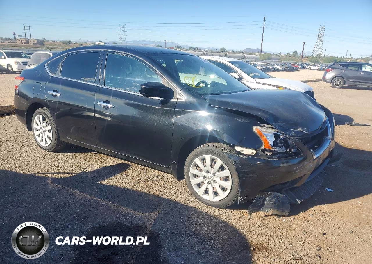 2015 Nissan Sentra S VIN:3N1AB7AP7FY286255 - 4