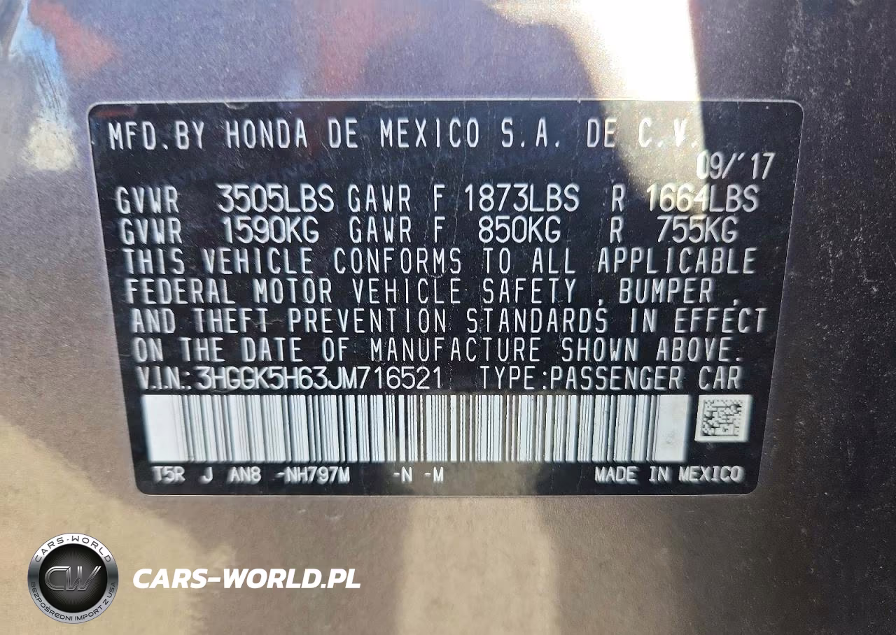 2018 Honda Fit Sport VIN:3HGGK5H63JM716521 - 12