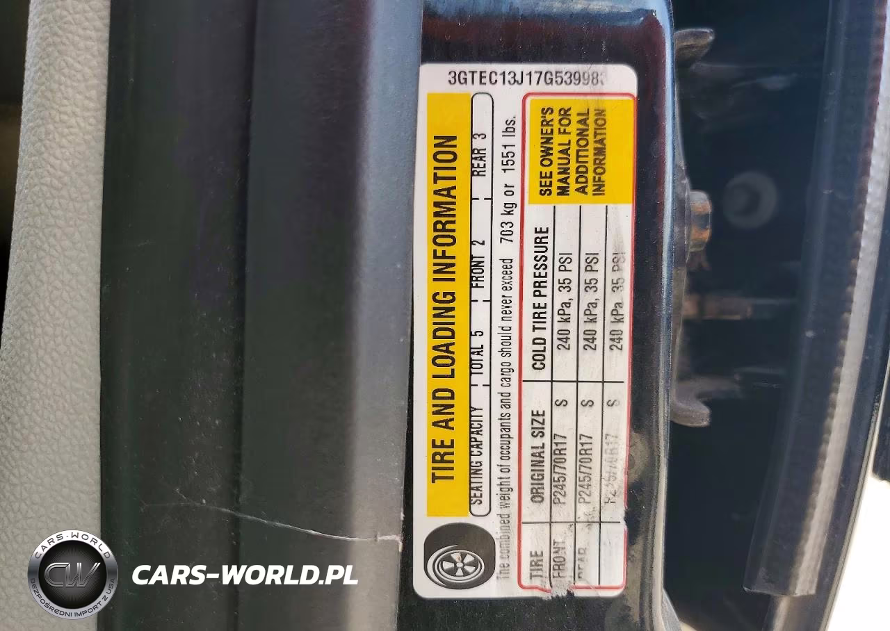 2007 GMC New Sierra C1500 VIN:3GTEC13J17G539983 - 12