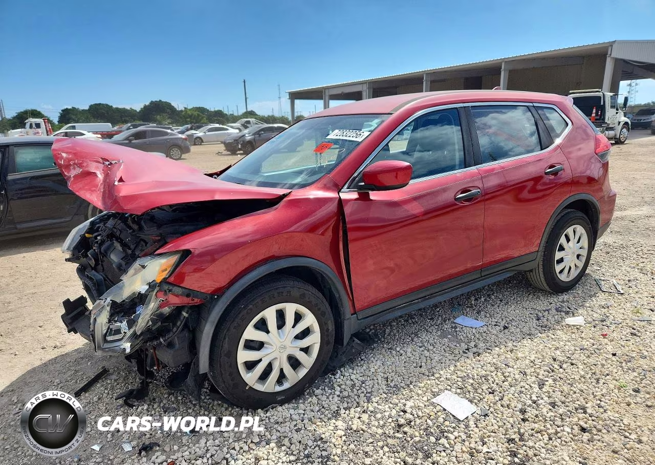 2017 Nissan Rogue S VIN:JN8AT2MT7HW380589 - 1