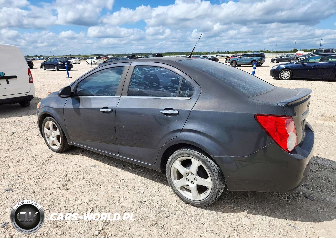 2013 Chevrolet Sonic Ltz VIN:1G1JE5SB9D4186761 - 2