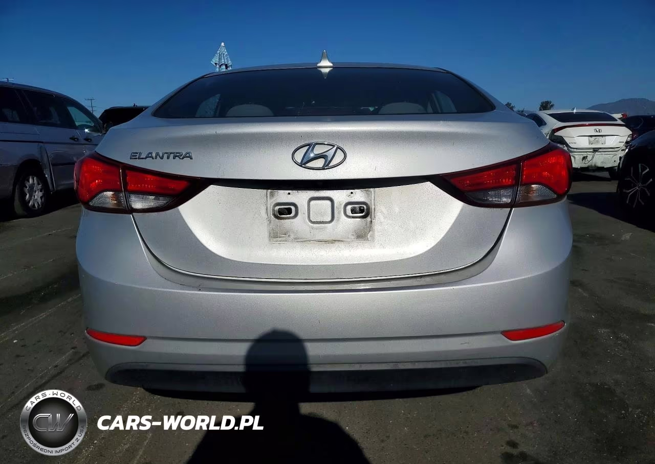 2015 Hyundai Elantra Se VIN:5NPDH4AE6FH592785 - 6