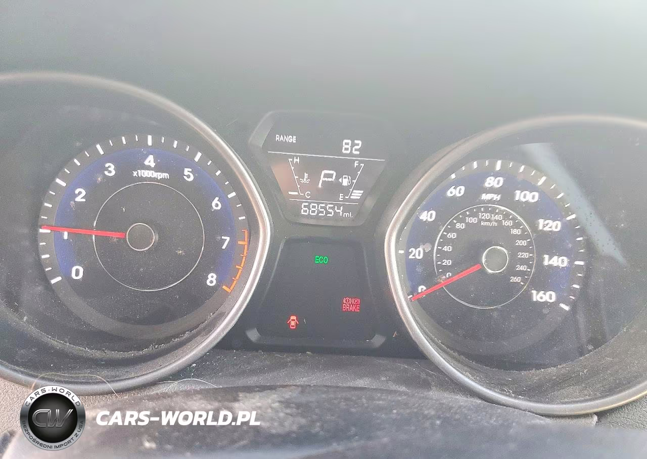 2015 Hyundai Elantra Se VIN:5NPDH4AE6FH592785 - 9