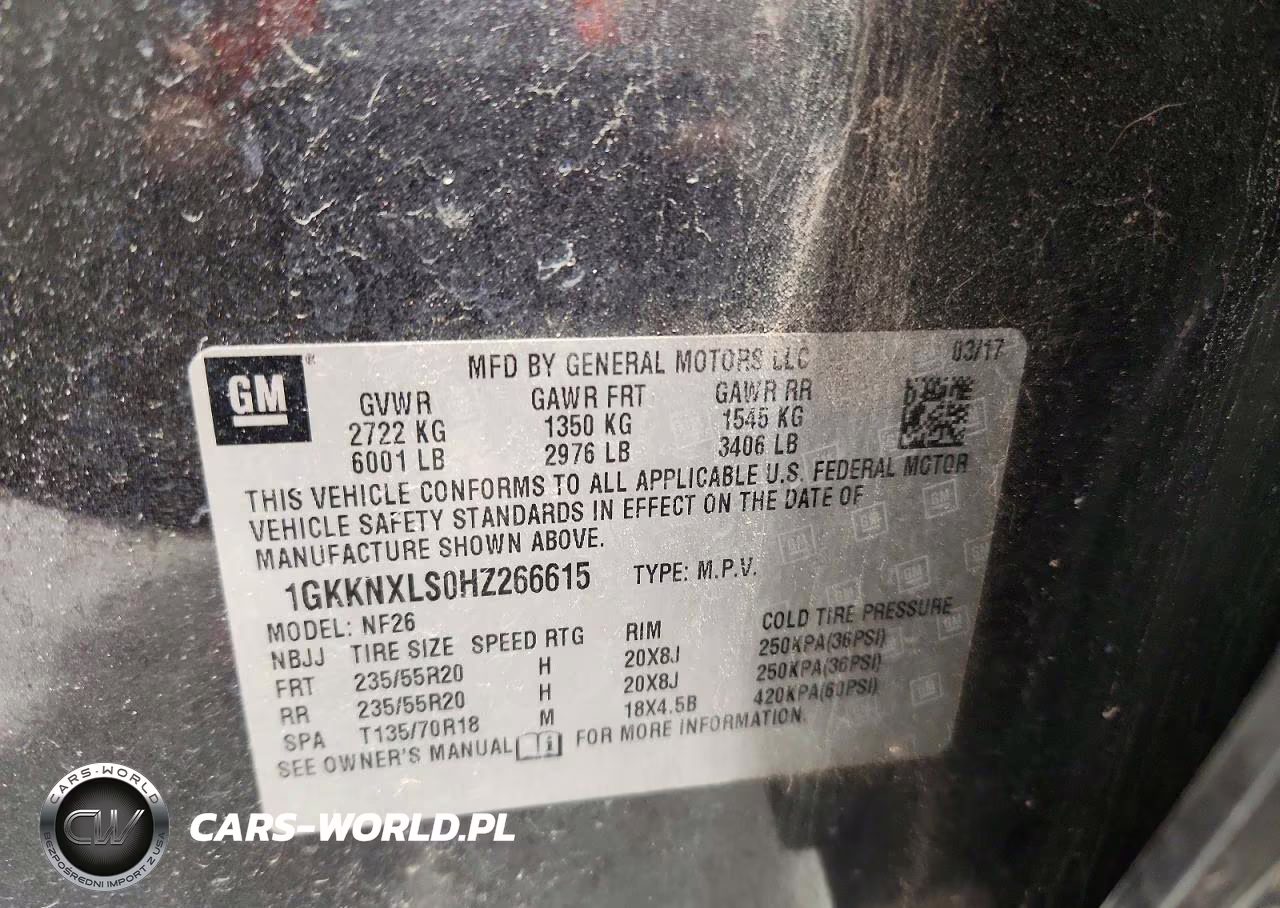 2017 GMC Acadia Denali VIN:1GKKNXLS0HZ266615 - 13