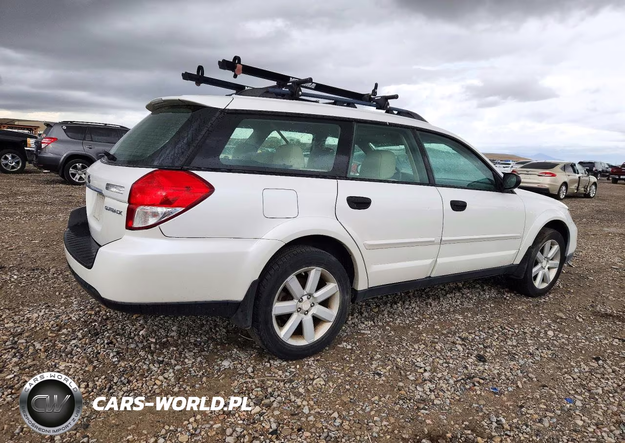 2008 Subaru Outback 2.5I VIN:4S4BP61C587310160 - 3