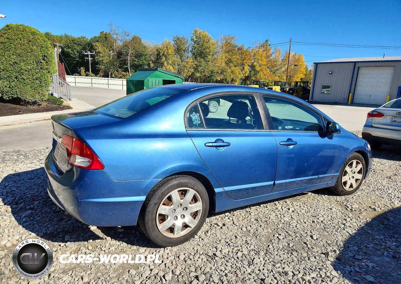 2011 Honda Civic Lx VIN:19XFA1F5XBE013445 - 3