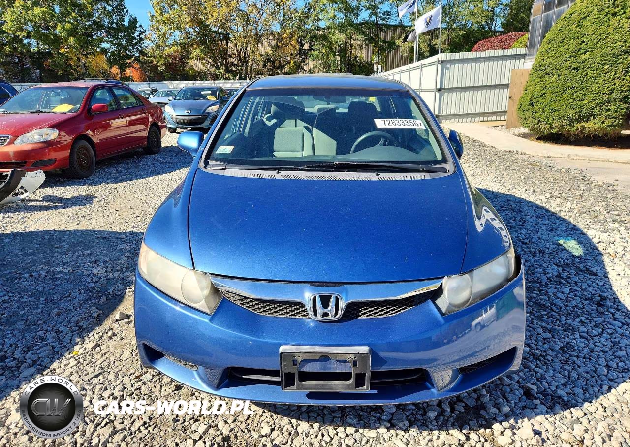 2011 Honda Civic Lx VIN:19XFA1F5XBE013445 - 5