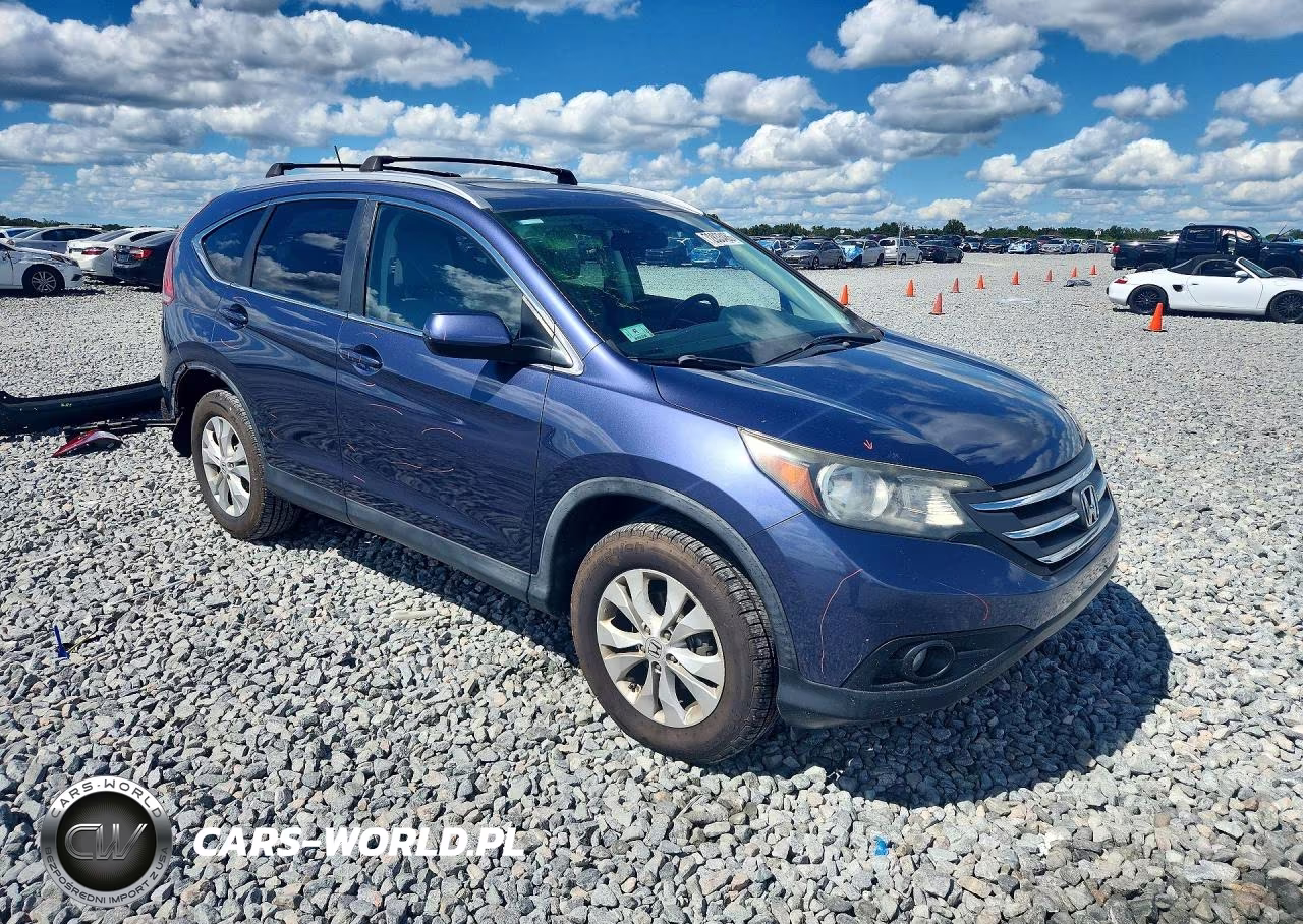 2013 Honda Cr-V Exl VIN:2HKRM4H78DH609222 - 4
