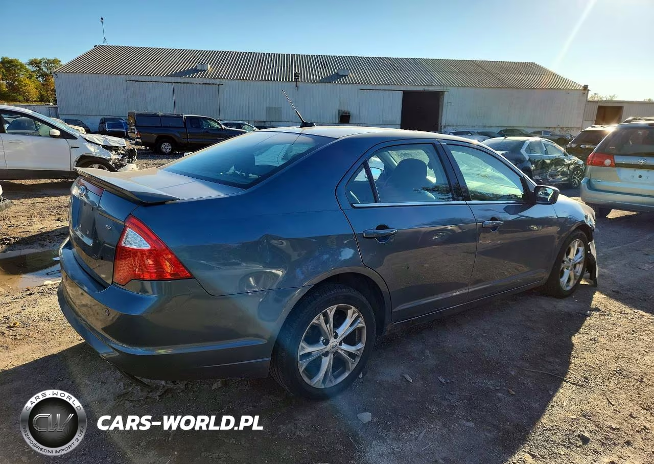 2012 Ford Fusion Se VIN:3FAHP0HAXCR336616 - 3