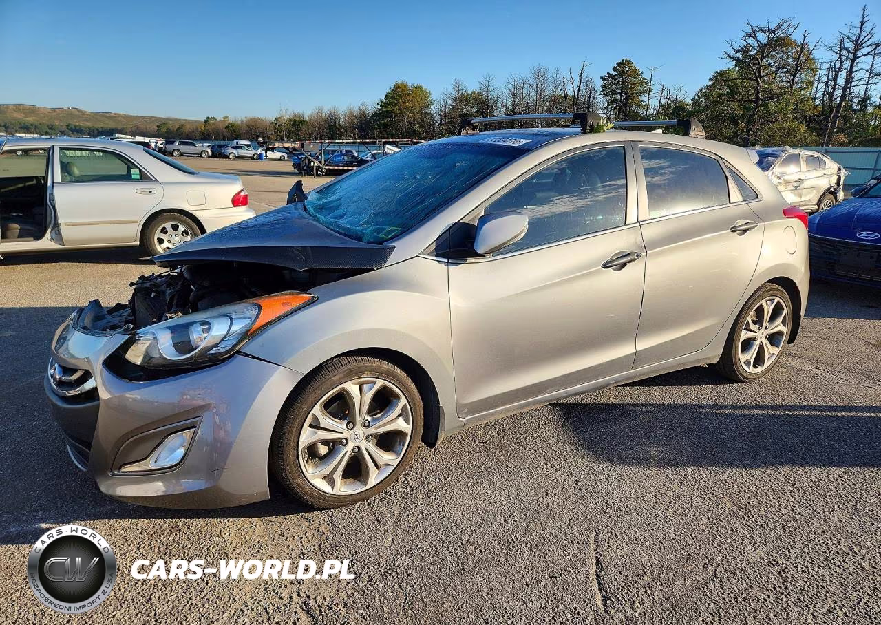 2014 Hyundai Elantra Gt Base VIN:KMHD35LH6EU229091 - 1