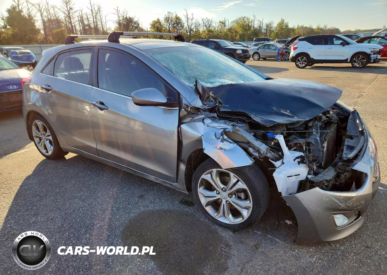 2014 Hyundai Elantra Gt Base VIN:KMHD35LH6EU229091 - 4