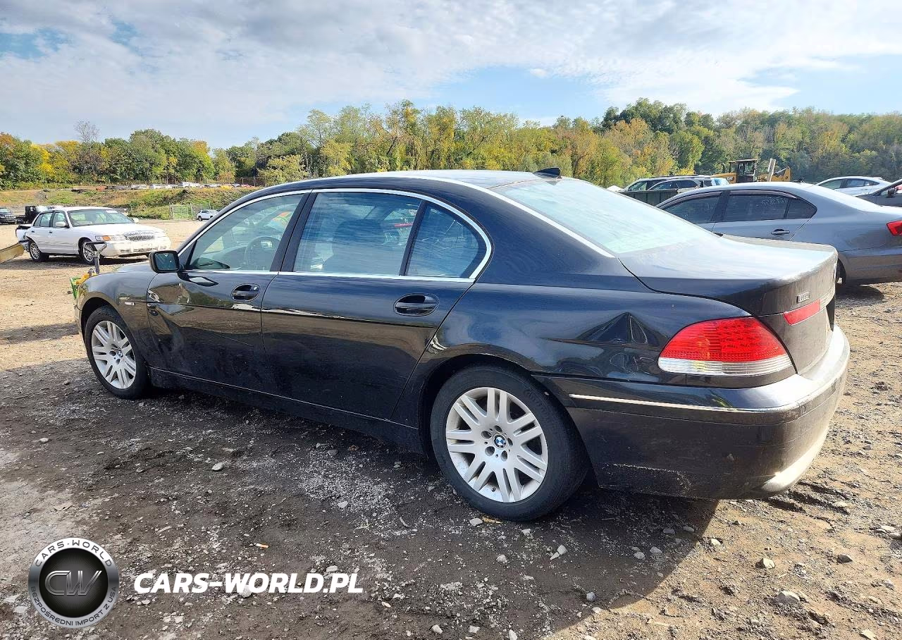 2002 BMW 745 Li VIN:WBAGN63452DR03707 - 2