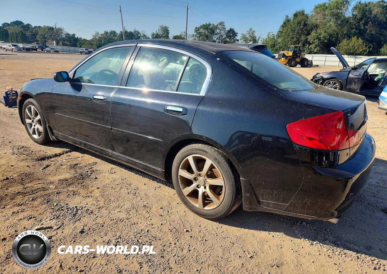 2005 Infiniti G35 Base VIN:JNKCV51E05M215933 - 2