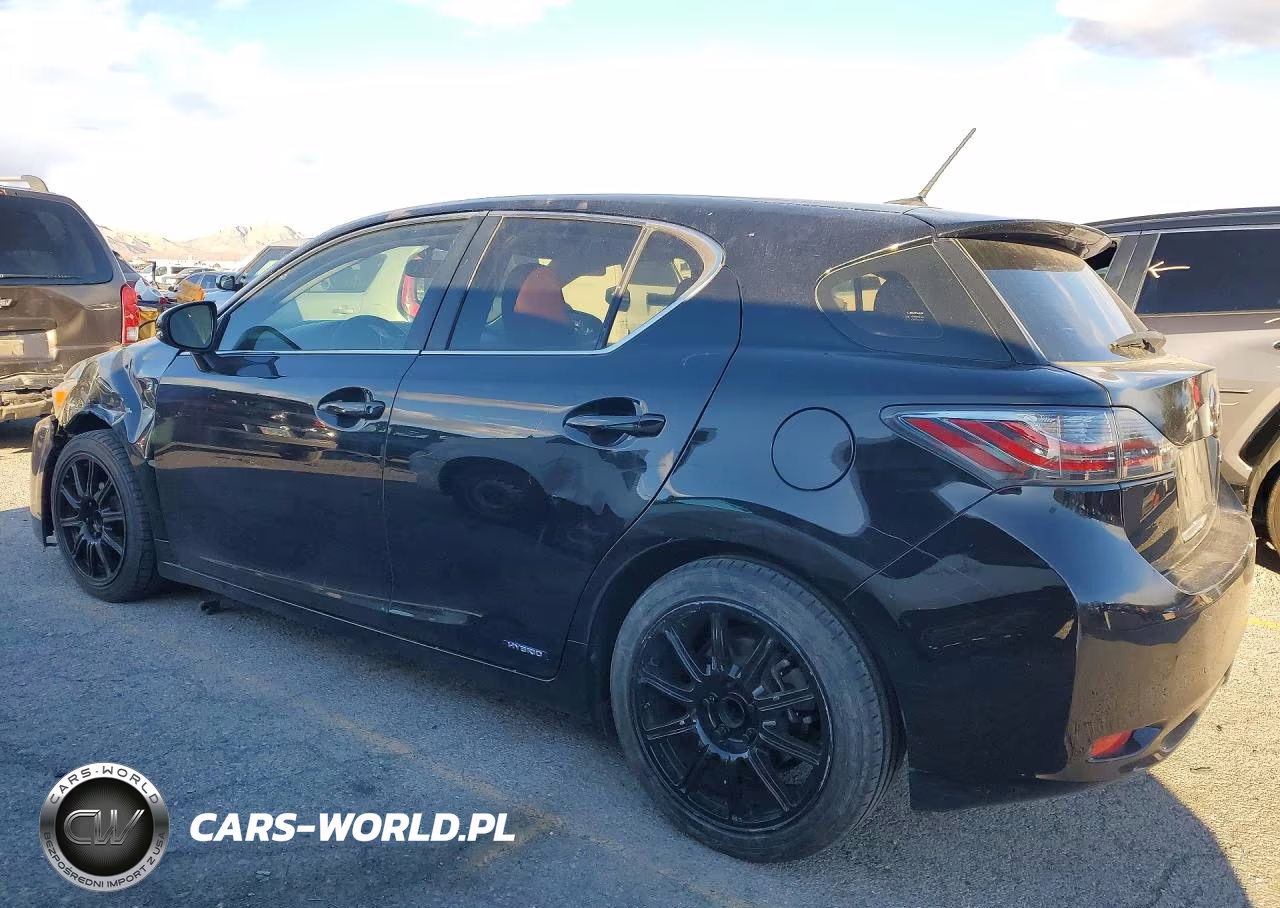 2012 Lexus Ct 200 VIN:JTHKD5BH2C2117244 - 2