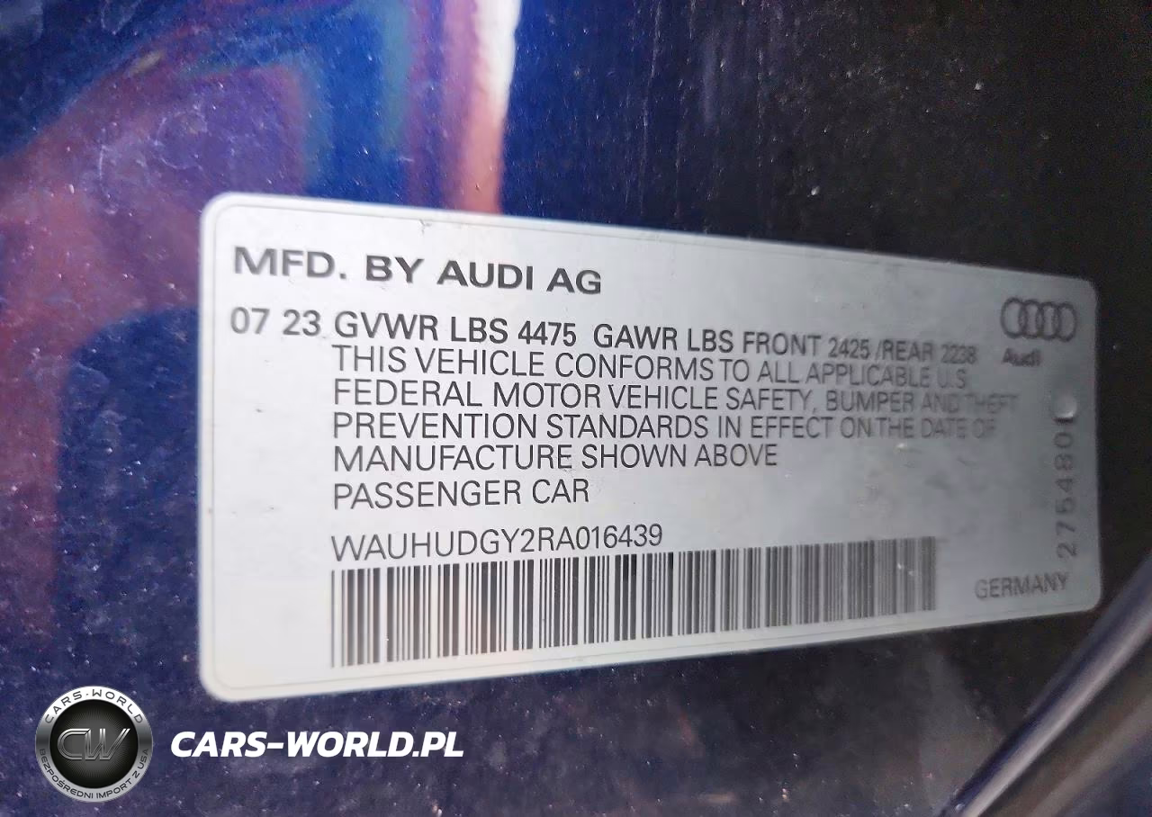 2024 Audi A3 Premium Plus VIN:WAUHUDGY2RA016439 - 12