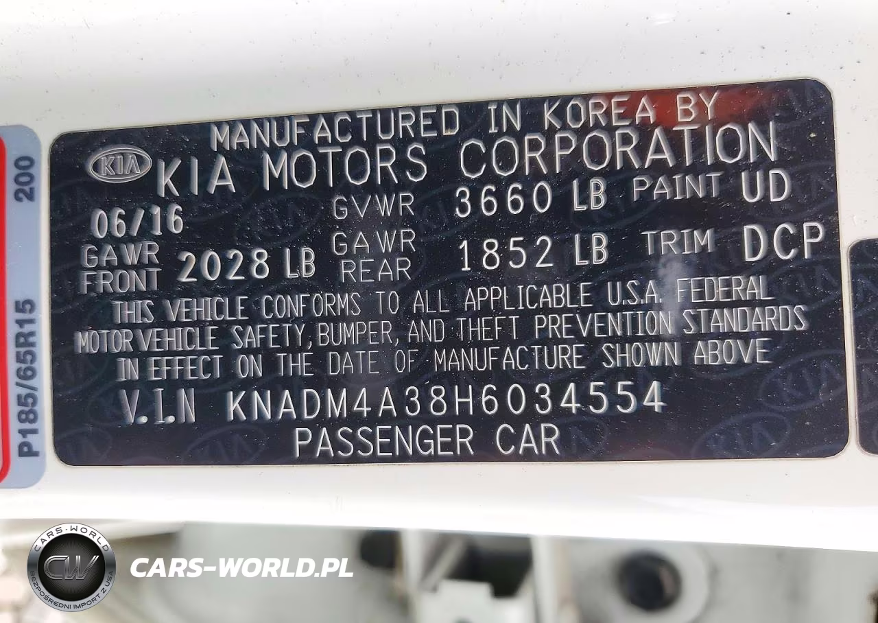 2017 Kia Rio Lx VIN:KNADM4A38H6034554 - 12