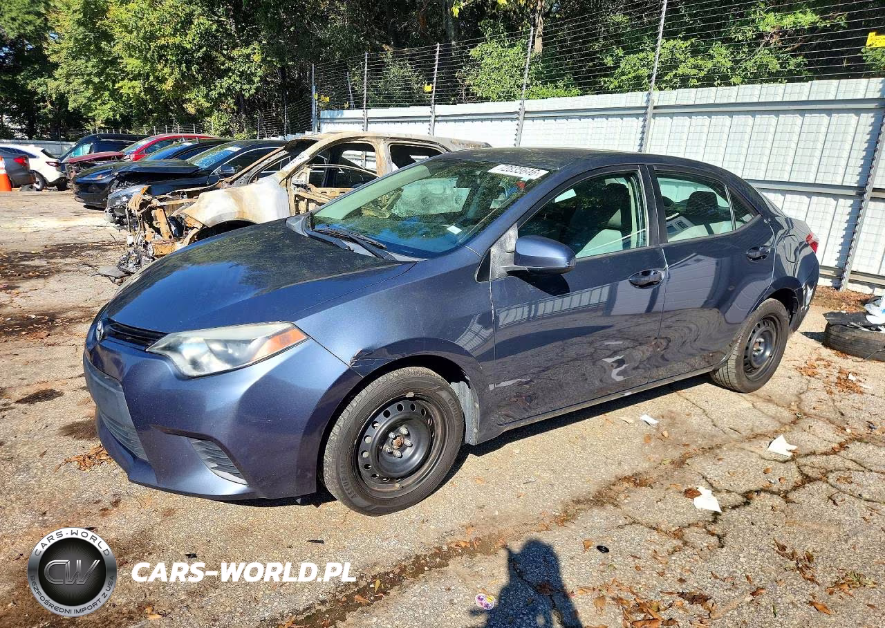 2014 Toyota Corolla Le VIN:2T1BURHE8EC202003 - 1