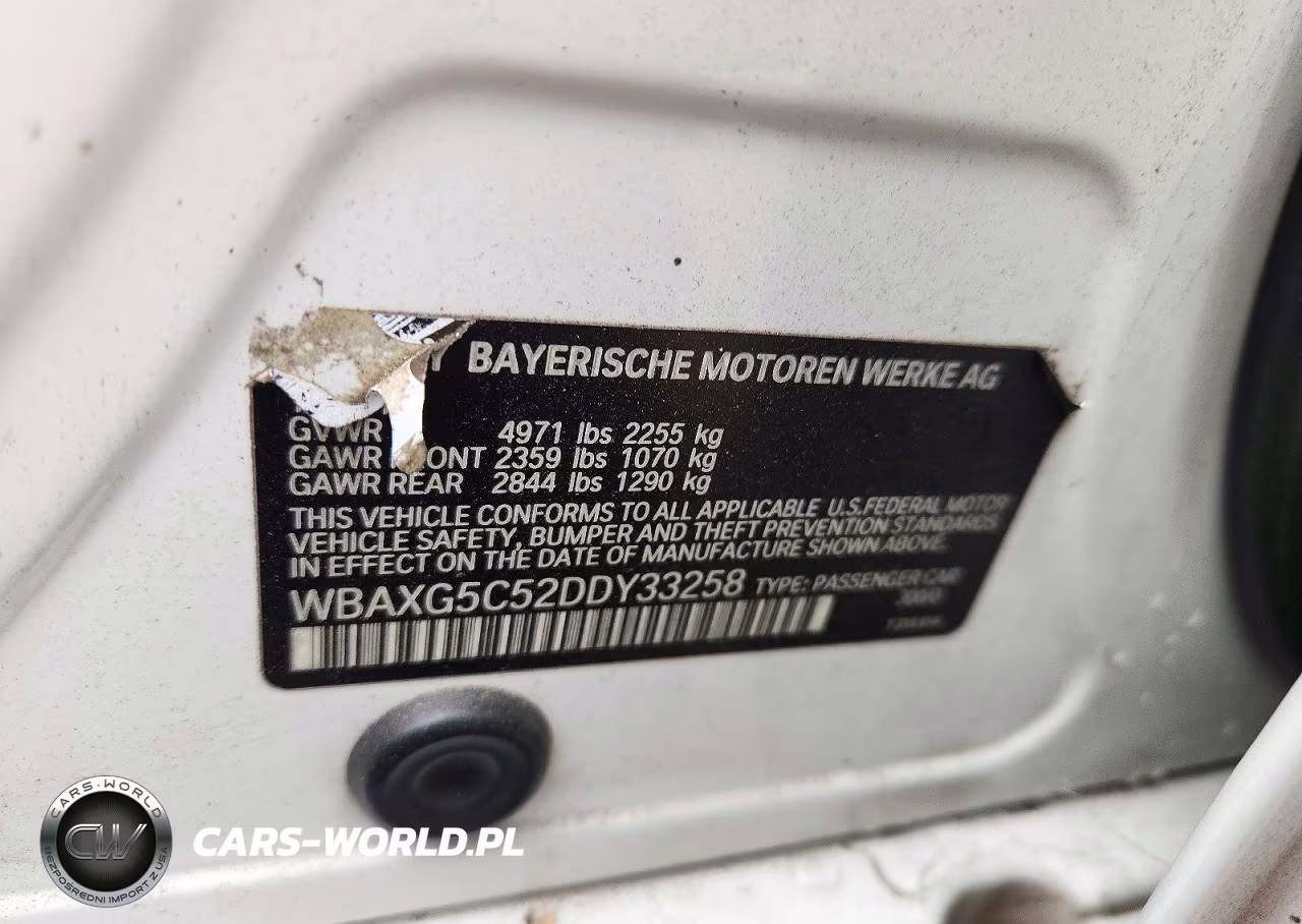 2013 BMW 528 I VIN:WBAXG5C52DDY33258 - 12