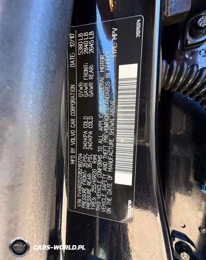 2011 Volvo Xc60 T6 VIN:YV4902DZ0B2182704 - 10