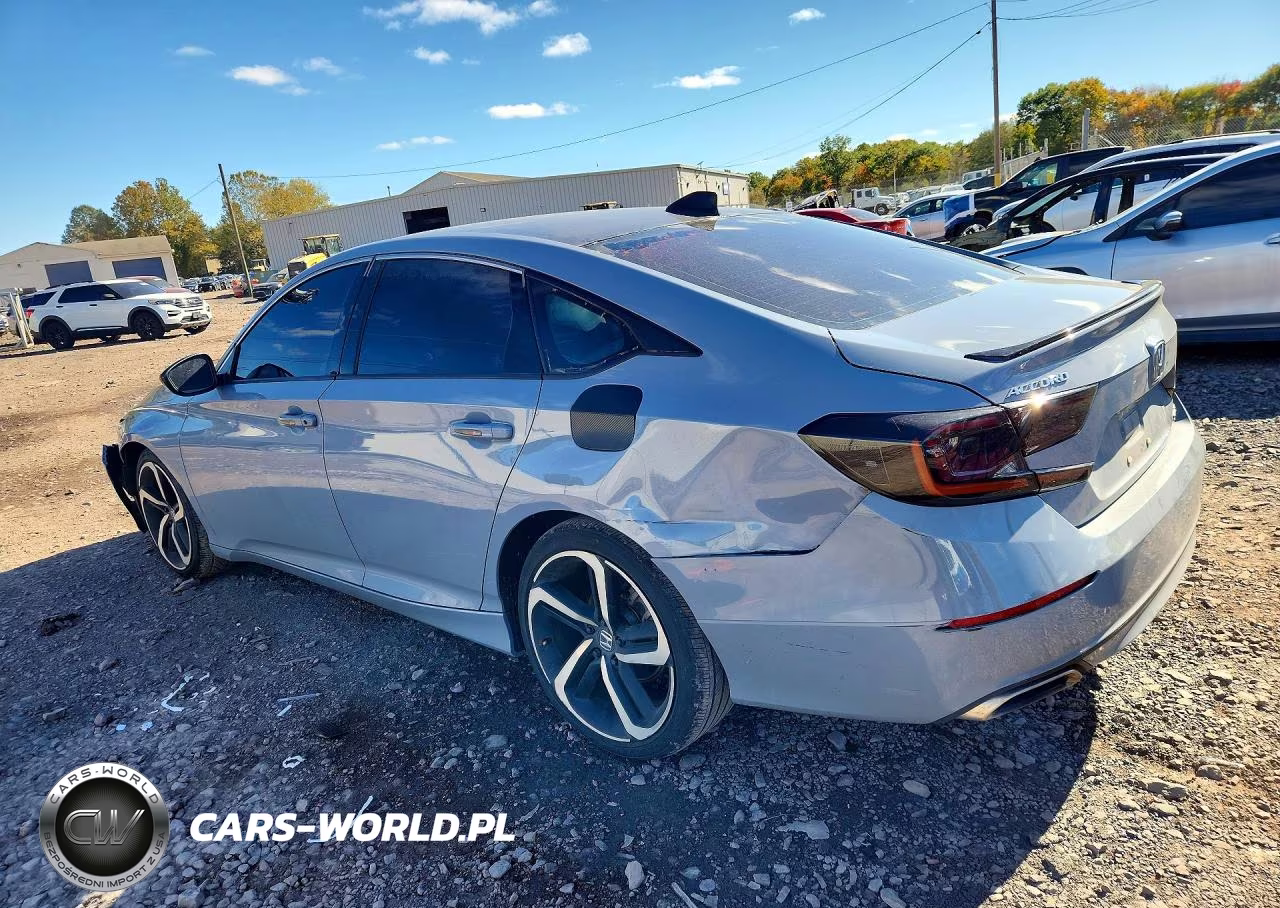 2021 Honda Accord Sport Se VIN:1HGCV1F48MA023798 - 2