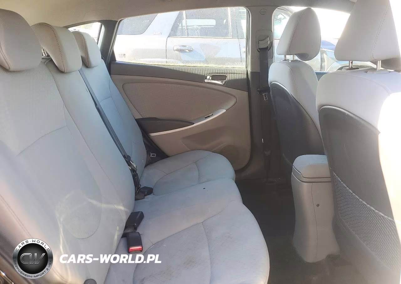 2013 Hyundai Accent Se VIN:KMHCU5AE4DU079465 - 10