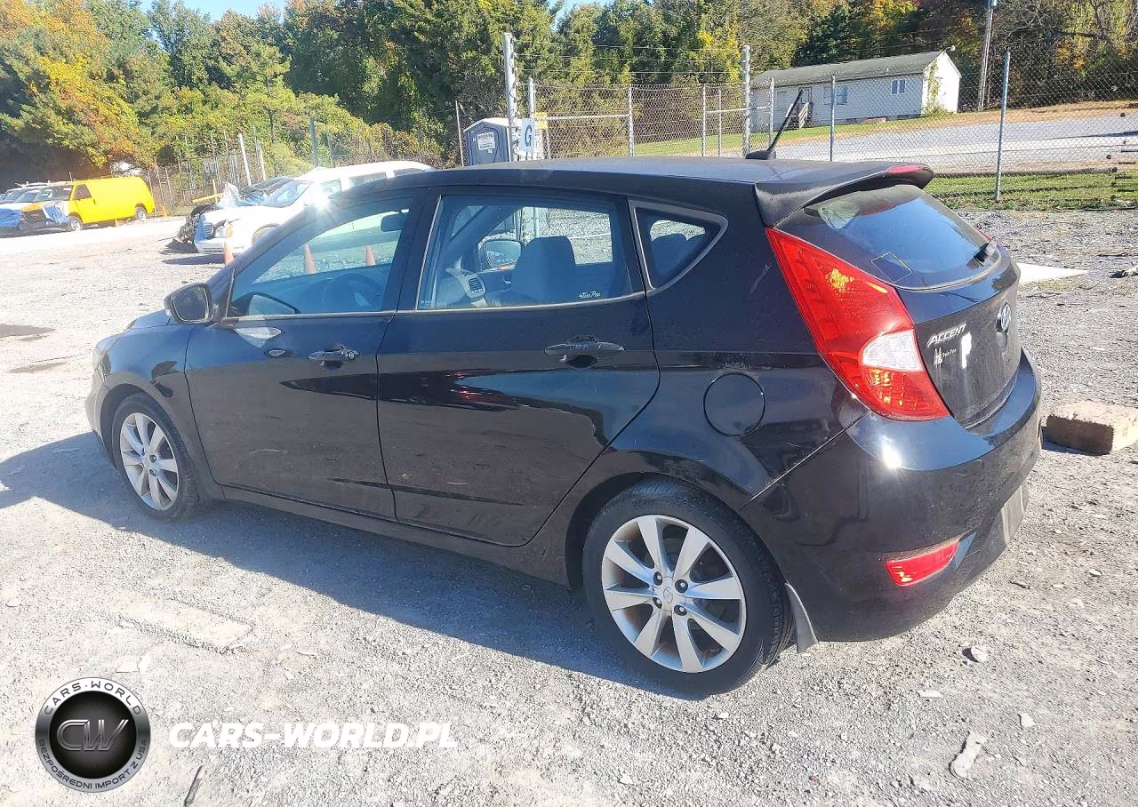 2013 Hyundai Accent Se VIN:KMHCU5AE4DU079465 - 2