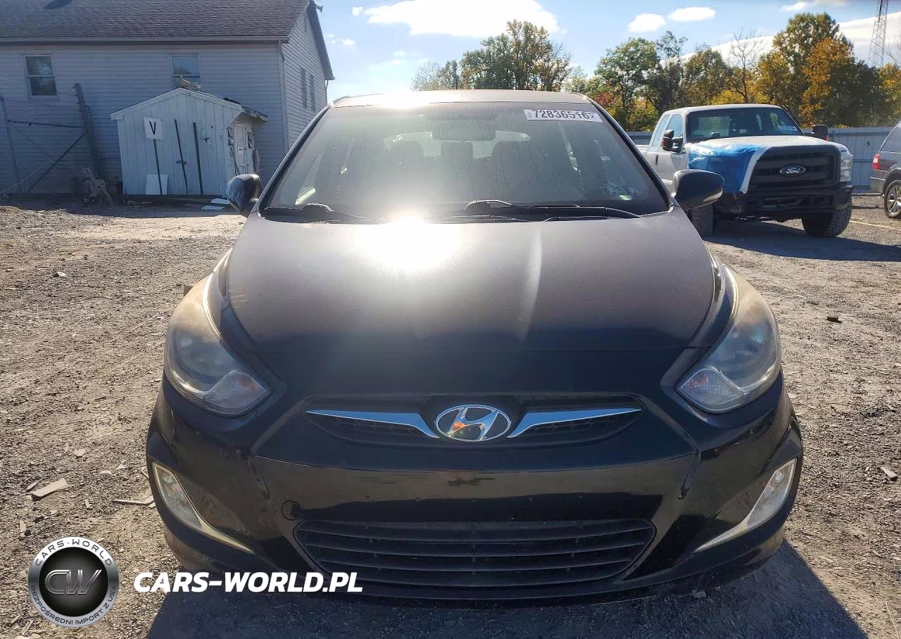 2013 Hyundai Accent Se VIN:KMHCU5AE4DU079465 - 5