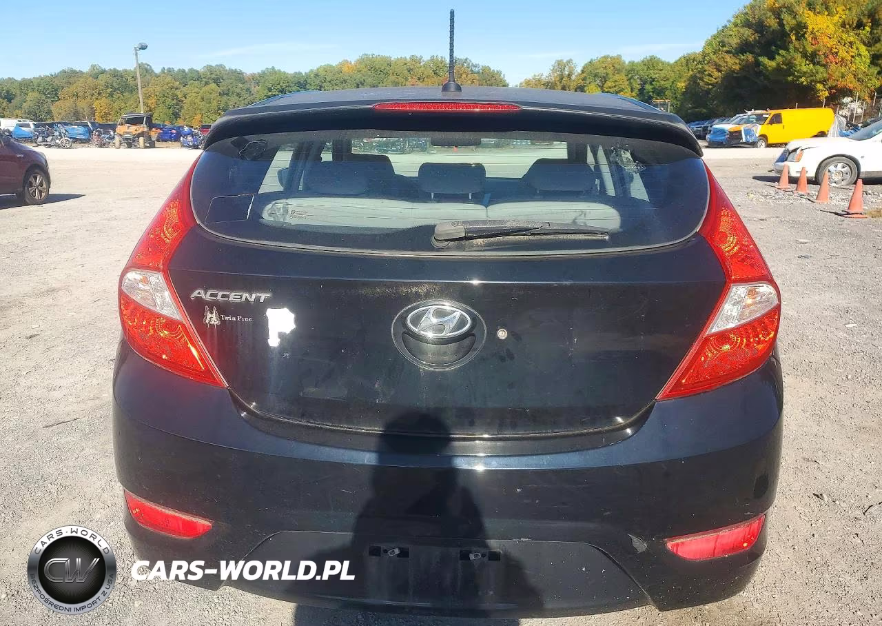 2013 Hyundai Accent Se VIN:KMHCU5AE4DU079465 - 6