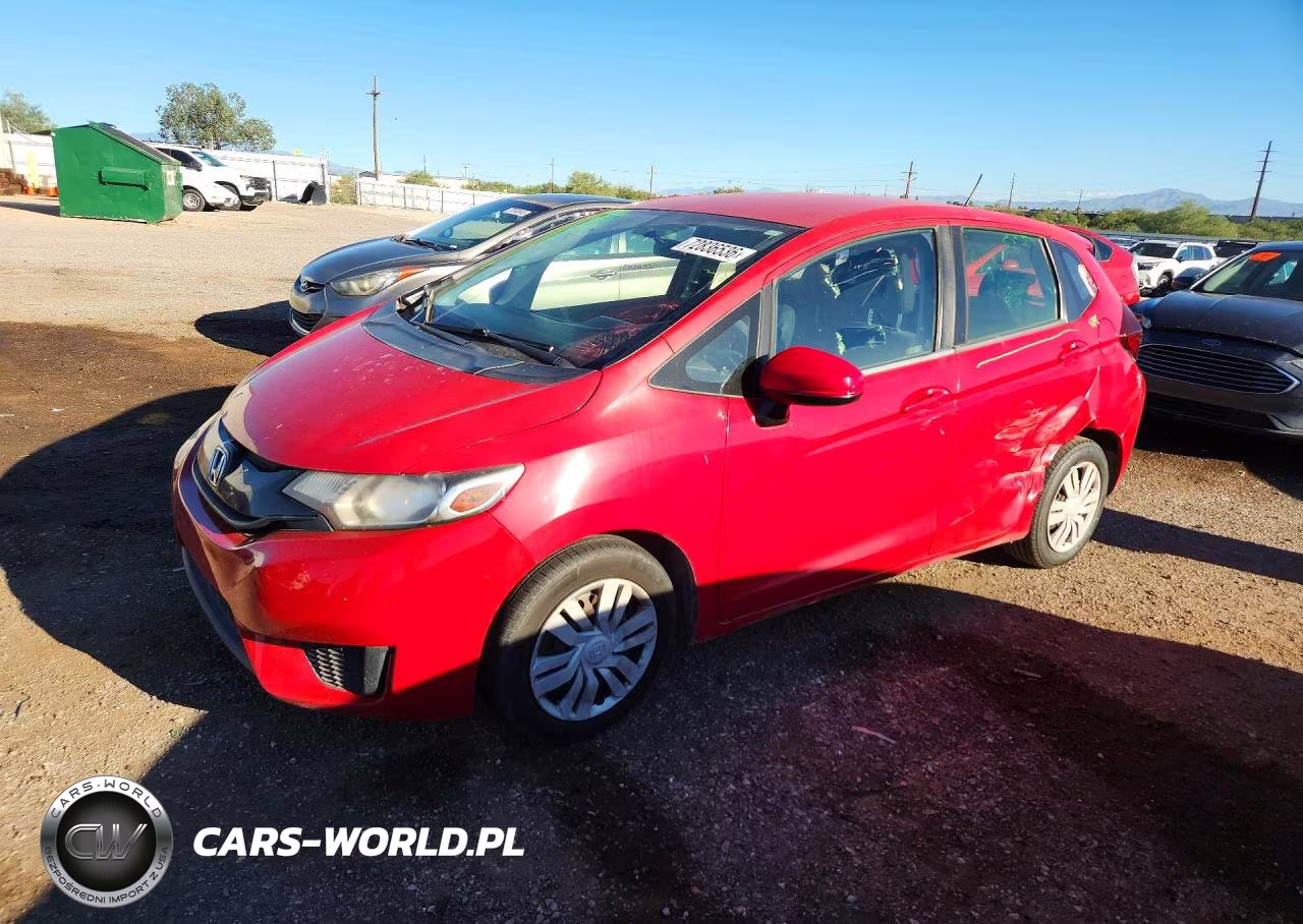 2016 Honda Fit Lx VIN:JHMGK5H53GS008161 - 1